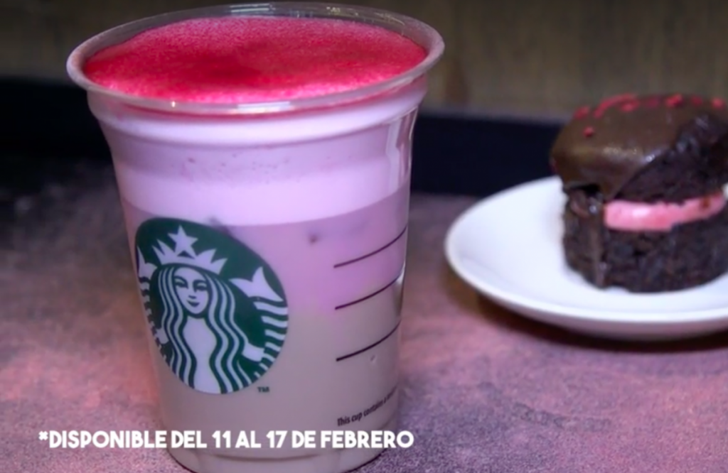 La nueva bebida de Starbucks para San Valentín