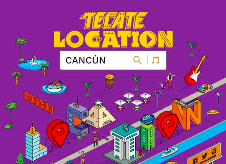 ¡Todo listo para el Tecate Location! Cancún 2019